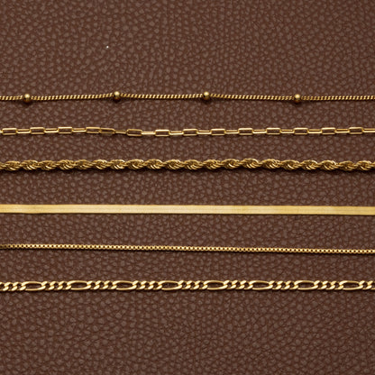 Gold Chain Necklace – Delicate Layering Chain for Women
